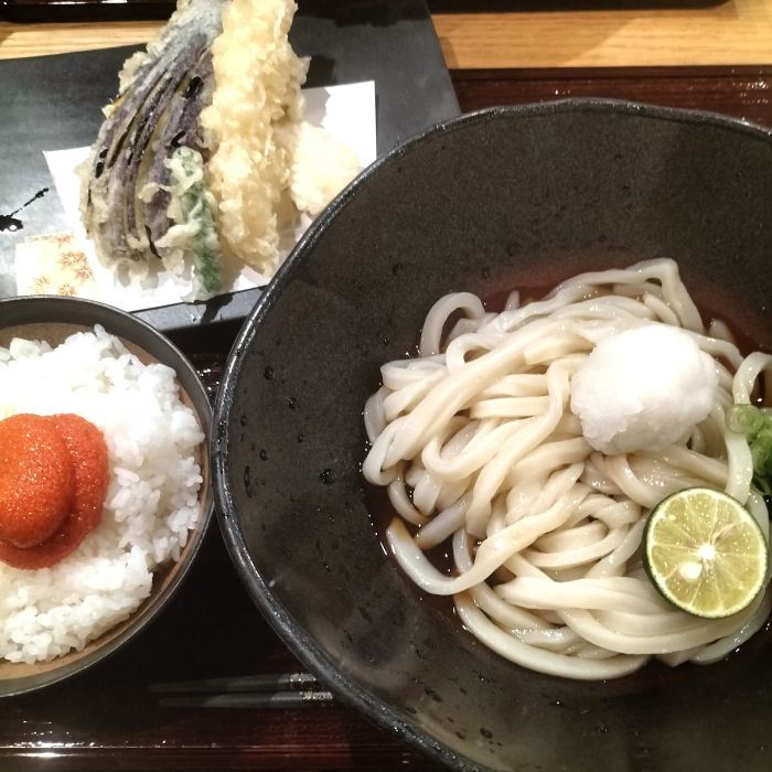 うどん×酒場 第六感 天麩羅定食